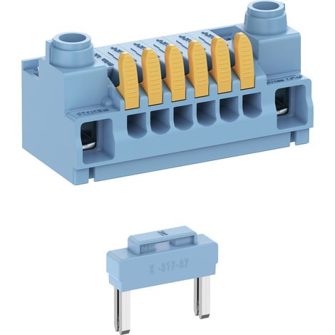 Spelsberg 73385201 N-Modul-Set, VDE AK3 1/6/1 N Klemmleiste Thermoplast 1 St.