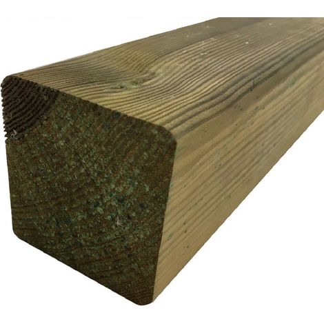 Palo pali quadro in legno di pino impregnato 10pz. cm.9x9x240 - Losa