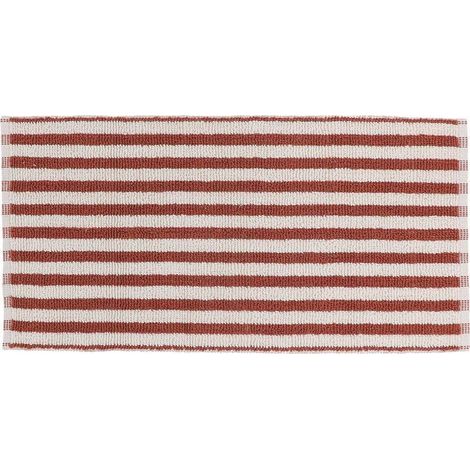 Tapis louise coton/ fibres 45x90 cm - mocha - Tendance (1/2)