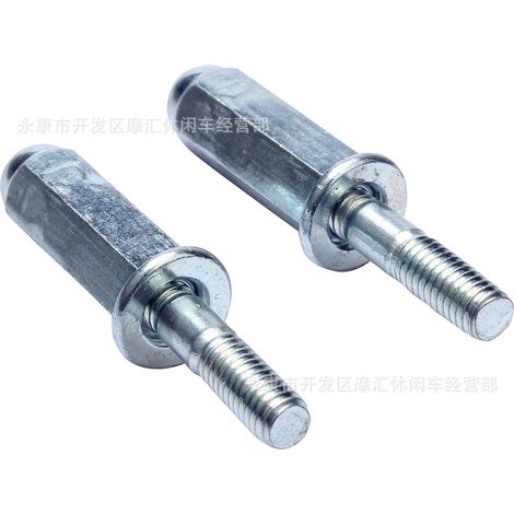 ATV four-wheel beach motorcycle GY6 50/125/15CC0 scooter exhaust pipe screw and nut kit (1/5)