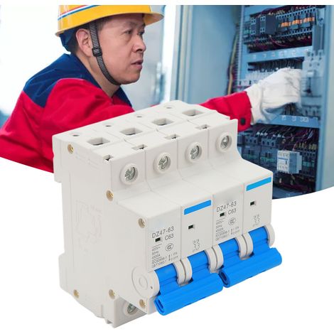 BERM® DZ47-63 2P 63A Verriegelungs-Leistungsschalter, duale Stromversorgung, verriegelbarer pneumatischer Schalter, 400V-Quellenumschaltung (1/5)