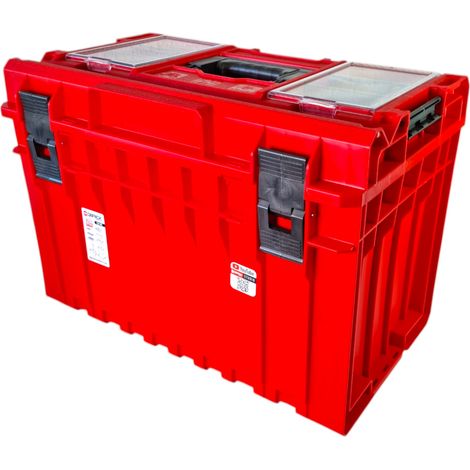 Qbrick System ONE 450 2.0 PROFI RED ULTRA HD Maletín de herramientas a medida organizador modular 585 x 385 x 420 mm 52 l apilable IP66