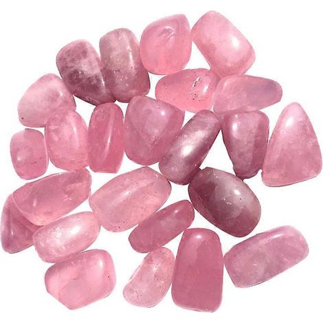 Un paquet contient 100 grammes de fragments de cristal naturel de forme irrégulière (3-4 cm, roses) adaptés à la décoration des maisons, des aquariums d'intérieur, des pots de fleurs, etc. (1/5)