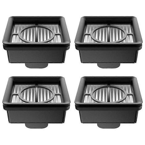NALOOKAMIC Lot de 4 filtres HEPA pour aspirateur eau et poussière Xiaomi Truclean W20 / 2C / 4C / 2 Lite - Pièces de rechange pour filtre d'aspirateur (1/4)