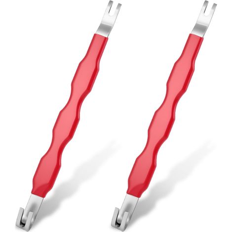 2PCS Séparateur de Connecteurs Électriques, Universel Outil de Démontage de Connecteurs Électriques Auto, en Acier au Carbone avec Poignée Antidérapante pour Voitures et Camions (1/5)