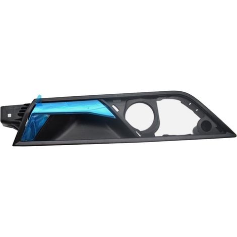 1 Poignée de porte, actionneur interne avant droit, plastique noir argenté, pour Skoda Fabia 2015-2017 (1/5)
