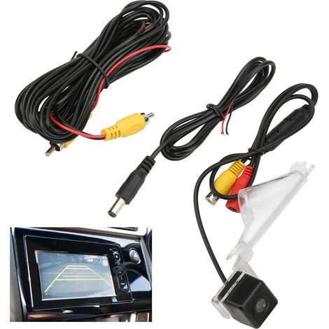 Caméra de recul avec capteur CCD, vision nocturne, image couleur haute définition, étanche, compatible avec Dodge Caliber 2010, 2011, etc. (1/5)