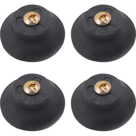 4 pièces Compresseur d'air Pieds en Caoutchouc avec vis, Absorption de Coussin de klaxon Coussin en Caoutchouc Compresseur Isolation Pieds (M6) (1/5)