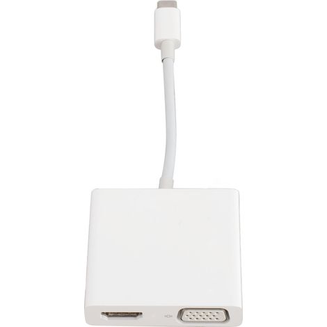 Adaptateur USB 3.0 vers VGA HD Multimedia Interface (USB Type C) Plug and Play pour ordinateurs (1/5)