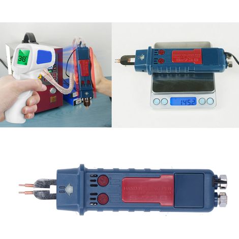 Stylo de soudage par points tout-en-un SUNKKO73B pour véhicules électriques DIY avec batteries 18650 - Portable avec interrupteur à gâchette 4-6V 73B (1/5)
