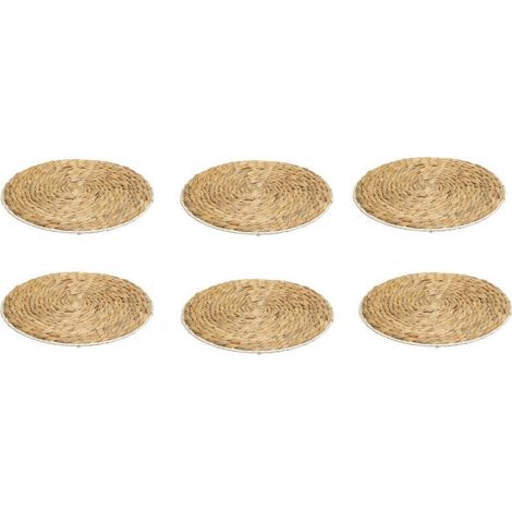 Set de table en jacinthe Naturel Ø 35 cm (1/3)