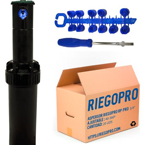 Aspersor Riegopro RP-500 3/4". Caja de 20 UDS (1/5)