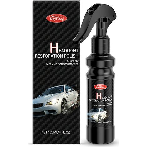Liquide de polissage multifonctionnel pour phares de voiture, réparateur de rayures et abat-jour. (1/4)
