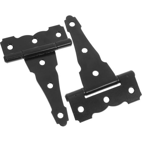 res de porte de cabanon de 10 cm 4 pouces paquet de 2 en fer (1/5)