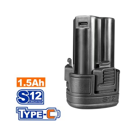 Batterie au lithium WADFOW 12V 1,5Ah, WADFOW. (1/3)