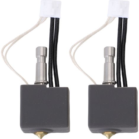 Hotend – Kit de remplacement pour imprimante 3D Anycubic Kobra S1, buse en laiton de 0.4mm, cartouche chauffante, thermistance, chaussette en Silicone, 2 pièces (1/5)