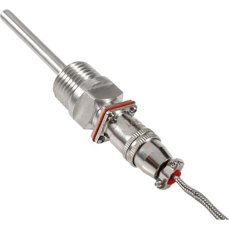 RTD PT100 Temperatursensor mit 1/2"-NPT-Gewinde und 2 Meter Kabel (1/5)