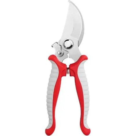 Sécateur professionnel affûté, sécateur, sécateur multifonction, sécateur manuel, rouge-gris