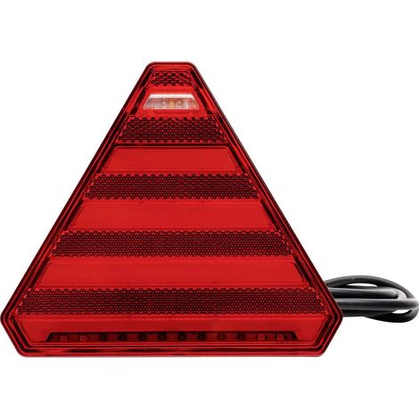 WAS Feu de recul pour remorque multipoint clignotant, feu stop, feu arrière, feu antibrouillard arrière, réflecteur gau (1/5)