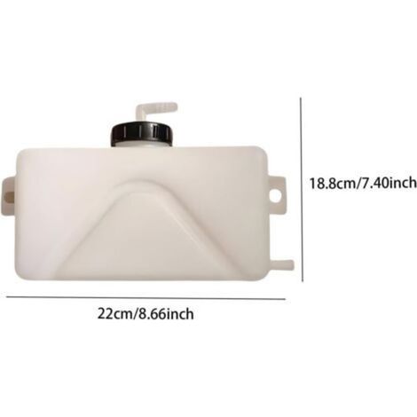 Tractor expansion tank, 1 litre tank, 220 mm center distance, easy to replace, wear resistant.