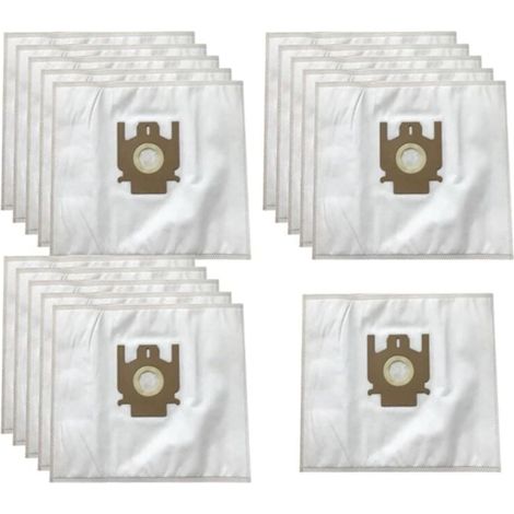 Sacs filtrants à poussière compatibles avec Hoover TYPE H60 H30 H52 ENIGMA TE7 TE70 TEN2400 ARIANNE TELIOS T2100 T2599 T2615 T2621 T2740 T2760 (10 pièces) (1/4)