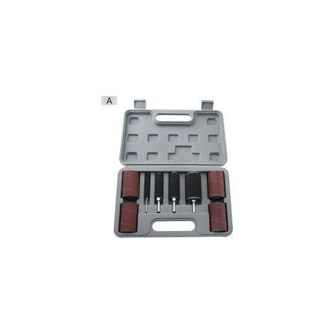 Kit de tambour de ponçage avec manchons assortis pour bois – (1/2)