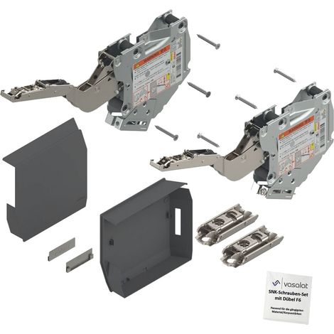 Blum Aventos HK-S Kraftspeicher 960-2215 tiefgrau Klappbeschlag m. Montageplatte