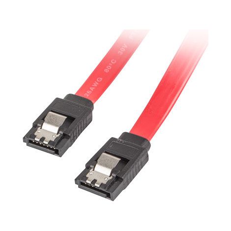 Lanberg SATA-III Daten-SATA-Kabel 0,5 m Metallverschlüsse