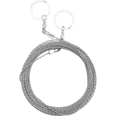 Mini Scie à en Acier Inoxydable, TronçOnneuse de Poche, Scie à de Camping Portable, Scie à Main à de Scie sur Le Terrain 10M (1/5)