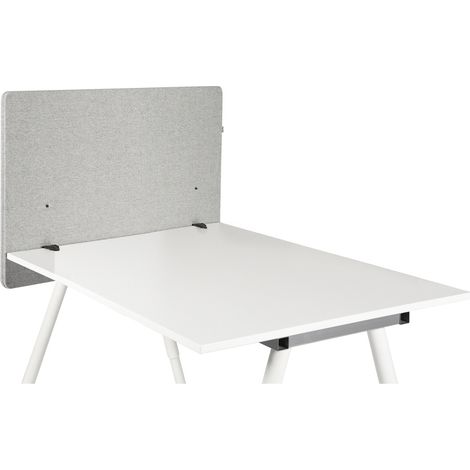 Cloison acoustique de bureau FLEXMIUT D 80 cm gris clair hjh OFFICE