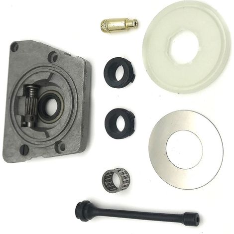Kit de pièces détachées pour tronçonneuses : pompe à huile, vis sans fin, engrenage, rondelle anti-poussière, tuyau, filtre. Compatible avec les modèles 61, 66, 266, 268, 272 XP, 266XP, 268XP et 272XP