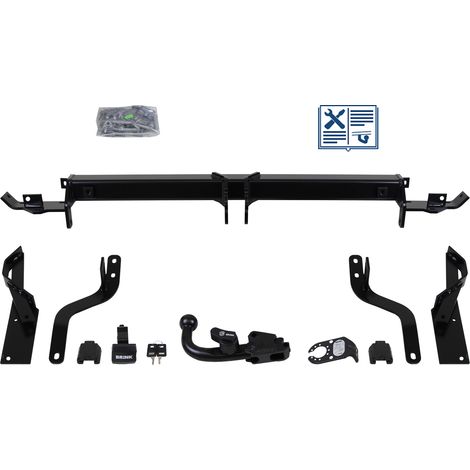 Attelage rotule démontable Brink + faisceau Trail-Tec universel 7 broches - CITROËN JUMPER II Fourgon (1/2)