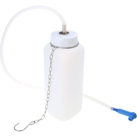 1 Kit échangeur liquide de frein, collecteur huile usée, ABS, 23cm, tuyau 250mm, atelier auto (1/5)