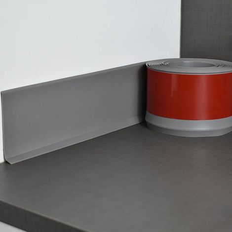 Plinthe souple en PVC de 2 m x 10 cm, autocollante (1/5)