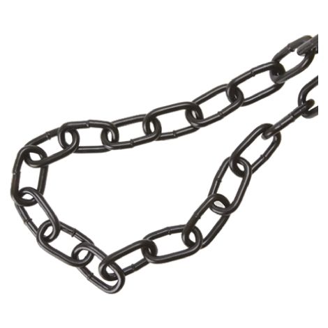 Chaîne de liaison, Acier Laqué, dia. 6mm, longueur 42mm, 140 kg de charge ( Prix pour Boîte de 10 Mètres )