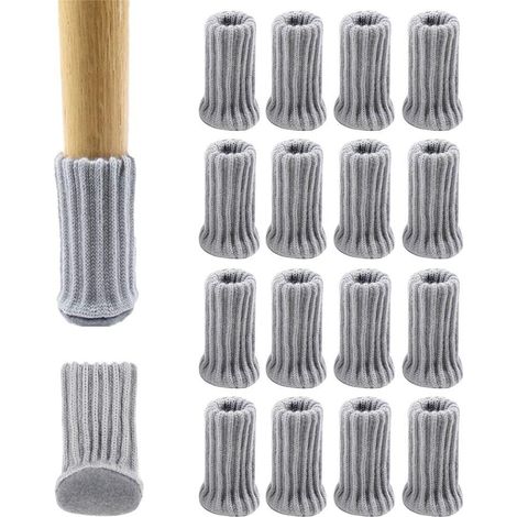 Chaussettes de Meuble de Chaise adaptées aux diamètres de à élastiques Fond épais 16 2,5 cm 5,1 cm (1/4)