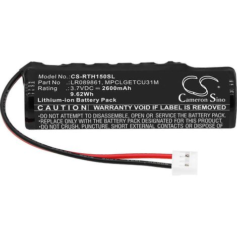 Batterie de secours 3,7 V 2 600 mAh compatible avec Range Rover Evoque (modèles 2018-2020), Range Rover Sport (modèle 2014) et Discovery (modèle 2017) références : KR05310, LR089861 et LR132077 (1/5)