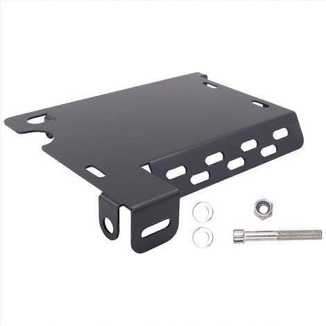 Protector inferior del motor de motocicleta, placa protectora para motor (1/5)