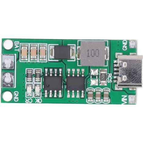 Battery Charger Module Type C To 8.4V Good Protection Boost Voltage Lithium Battery Charging Board Green 2A
