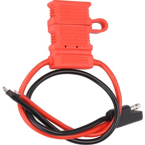 Câble d'alimentation CC avec fusible pour radio bidirectionnelle, rouge et noir (1/5)