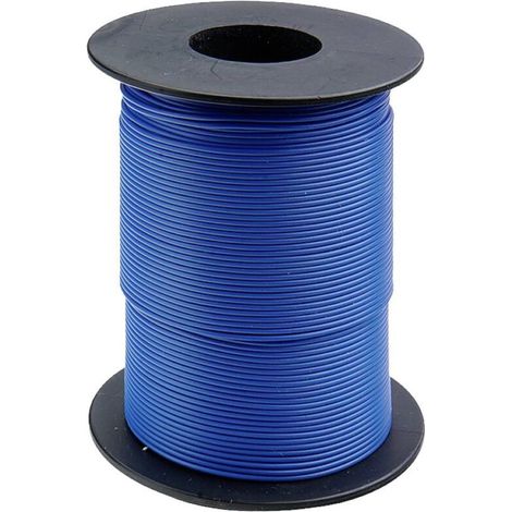 125-S25-2 Fil de câblage 1 x 0.25 mm² bleu 25 m S632792