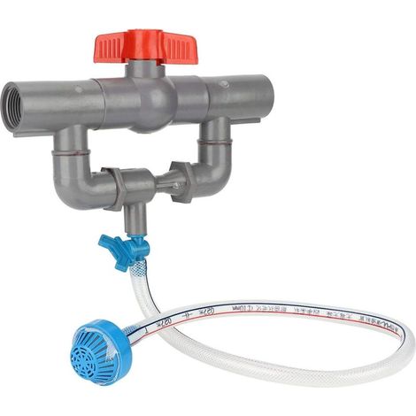 Valve de dispositif d'engrais, injecteur d'engrais à mélange automatique Valve de dispositif d'engrais bien distribuée pour l'aquaculture, l'agriculture (1/5)