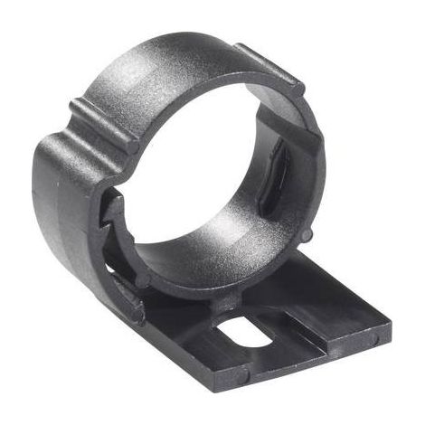 Richco Clip fermacavi con ancoraggio a freccia, richiudibile Nero SHR-C2 SHR-C2 1 pz.