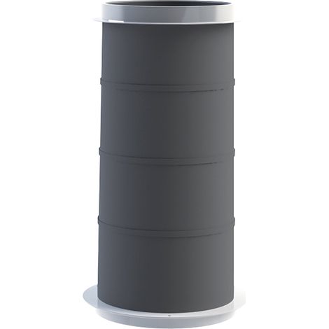 Axelair – Manchette de traversée de dalle 80 mm – Réducteur et manchon VMC – Pour conduits en PVC – Installation facile dans espaces confinés