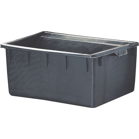 MASTELLONI RETTANGOLARI NERI 180lt ICS