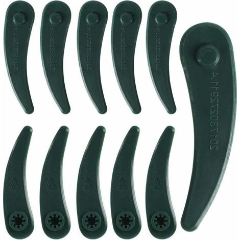 25 Ersatzklingen aus Kunststoff für Rasenmähermesser, Ersatzklingen für Bosch Art ART23-18Li und Art 26-18Li Trimmer (1/5)
