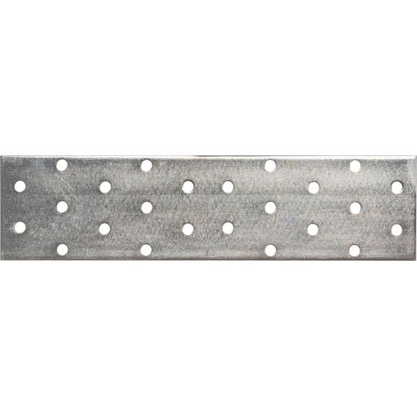Platine d'assemblage galvanisée 50 x 200 mm