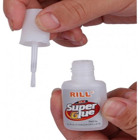Trade Shop - SUPERKLEBER 8GR UNIVERSAL-SOFORTKLEBER CYANACRYLAT KAUTSCHUK TUBE -