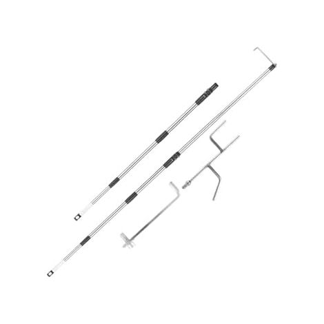 Pince à Cargaison pour Camion, Outil de préhension camions Pick-up récupération télescopique Poids Lourds – Poignée antidérapante, Aide l'accès au casier, Robuste 1,9 kg - (1/5)