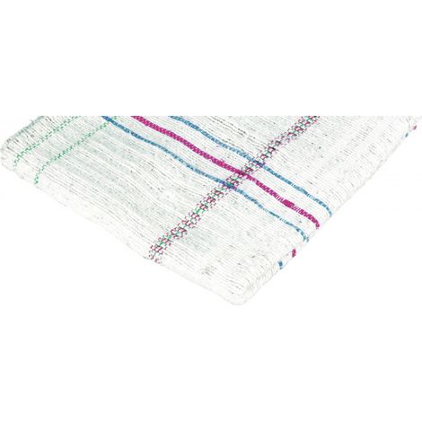 Geprägter Wischmopp in Ecru 45 x 100cm